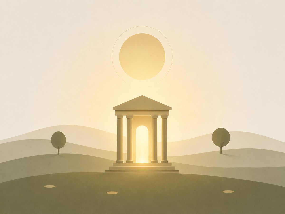Ein Tempel zwischen den Welten